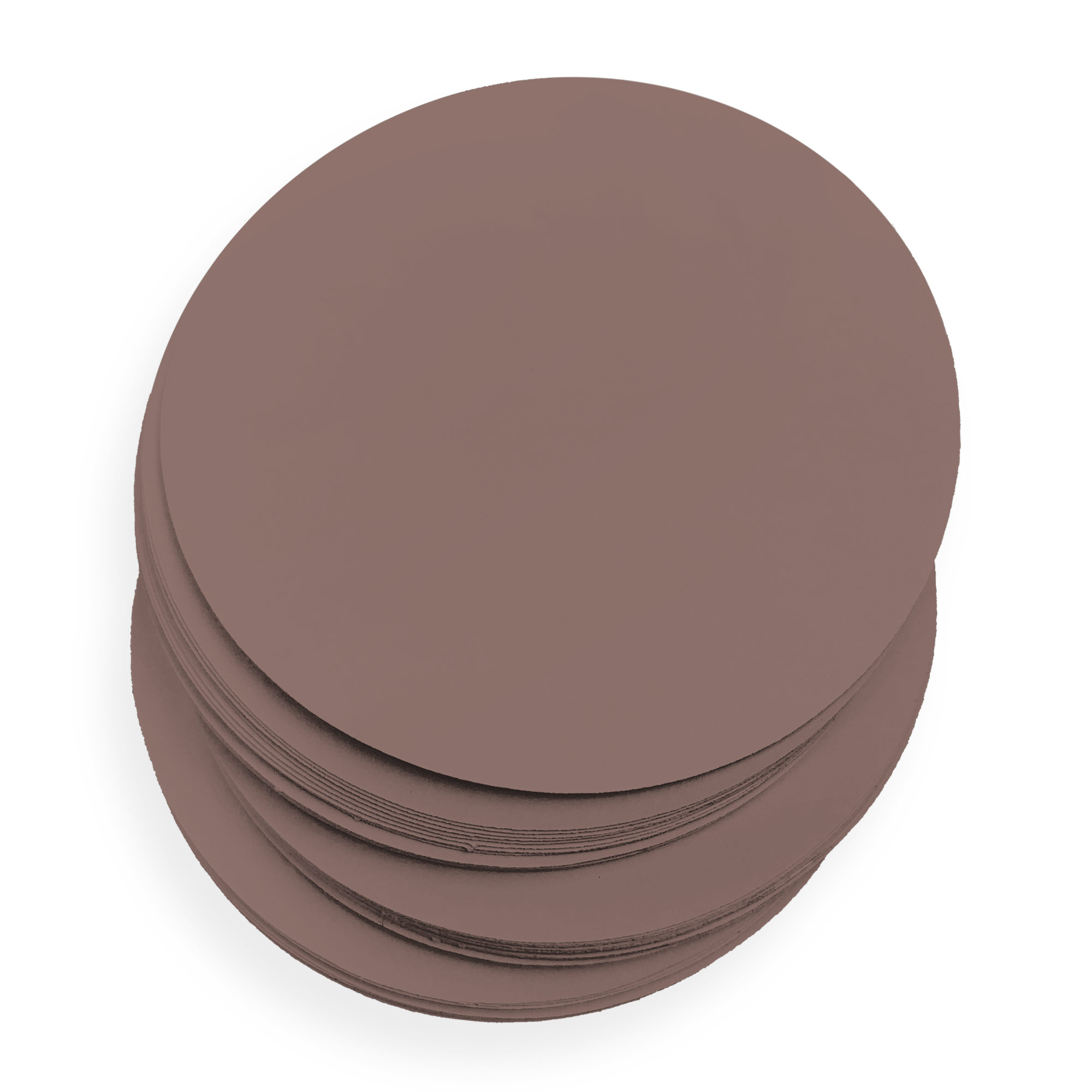 Recycled Light Purple Round Card - 5 x 5 Round Gmund Used (4) 111C