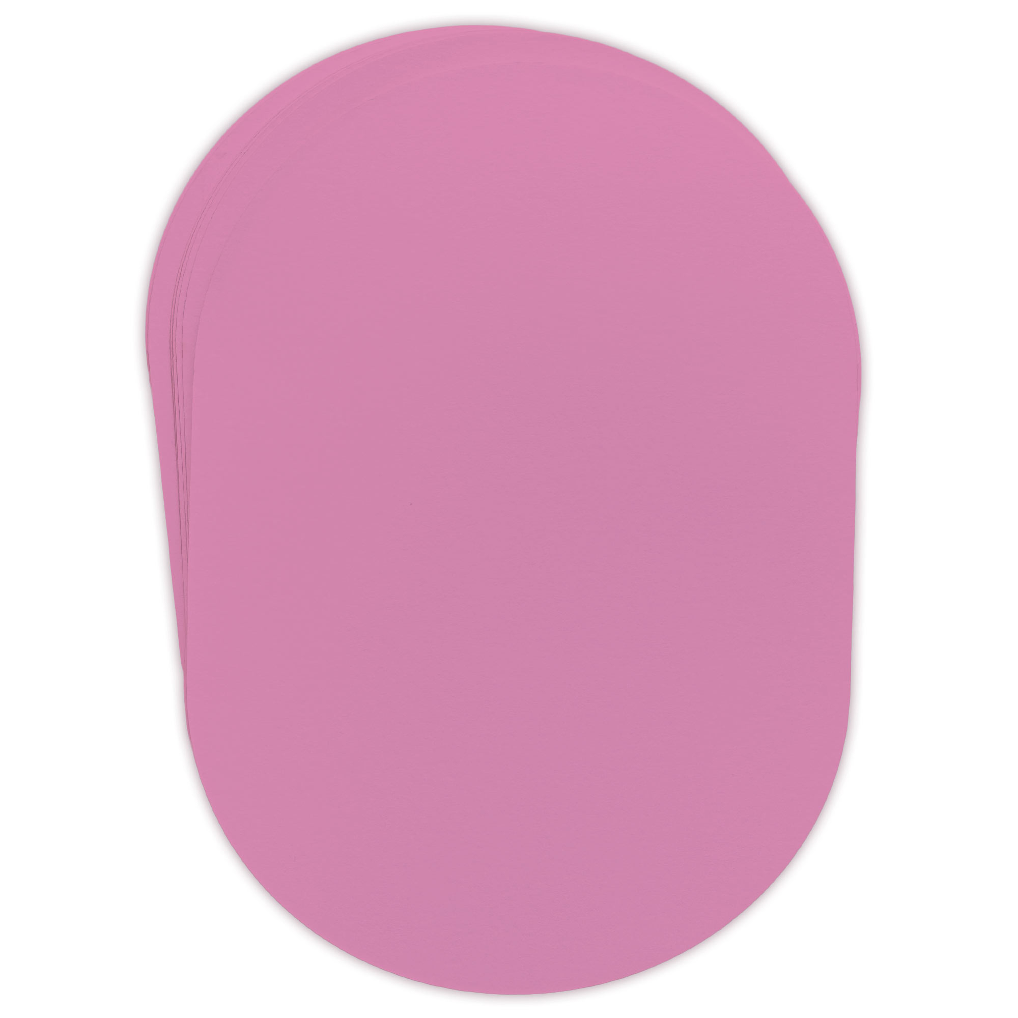 Recycled Pink Double Arch Card - A2 Gmund Used (6) 4 1/4 x 5 1/2 111C