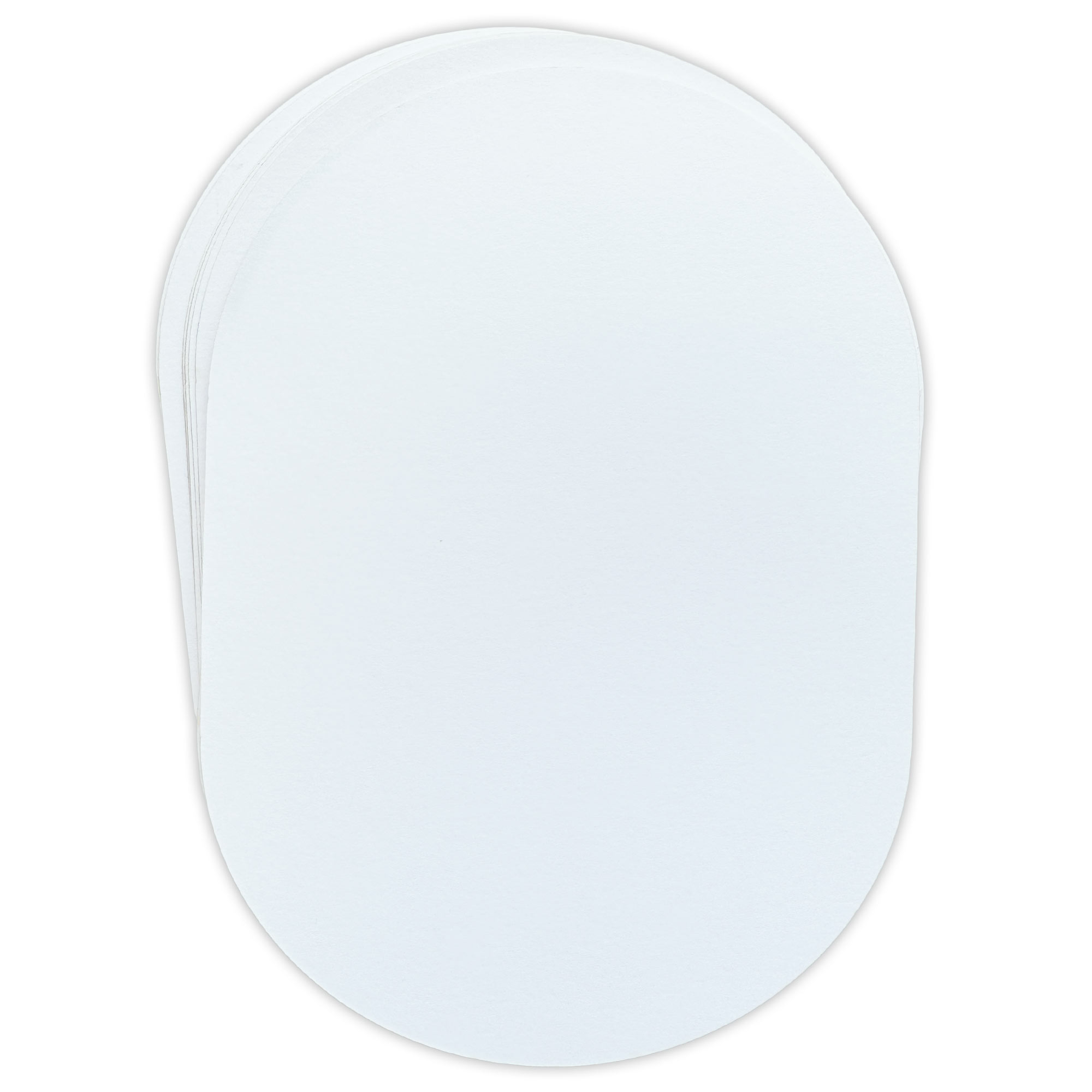Recycled White Double Arch Card A7 Gmund Used (0) 5 x 7 111C