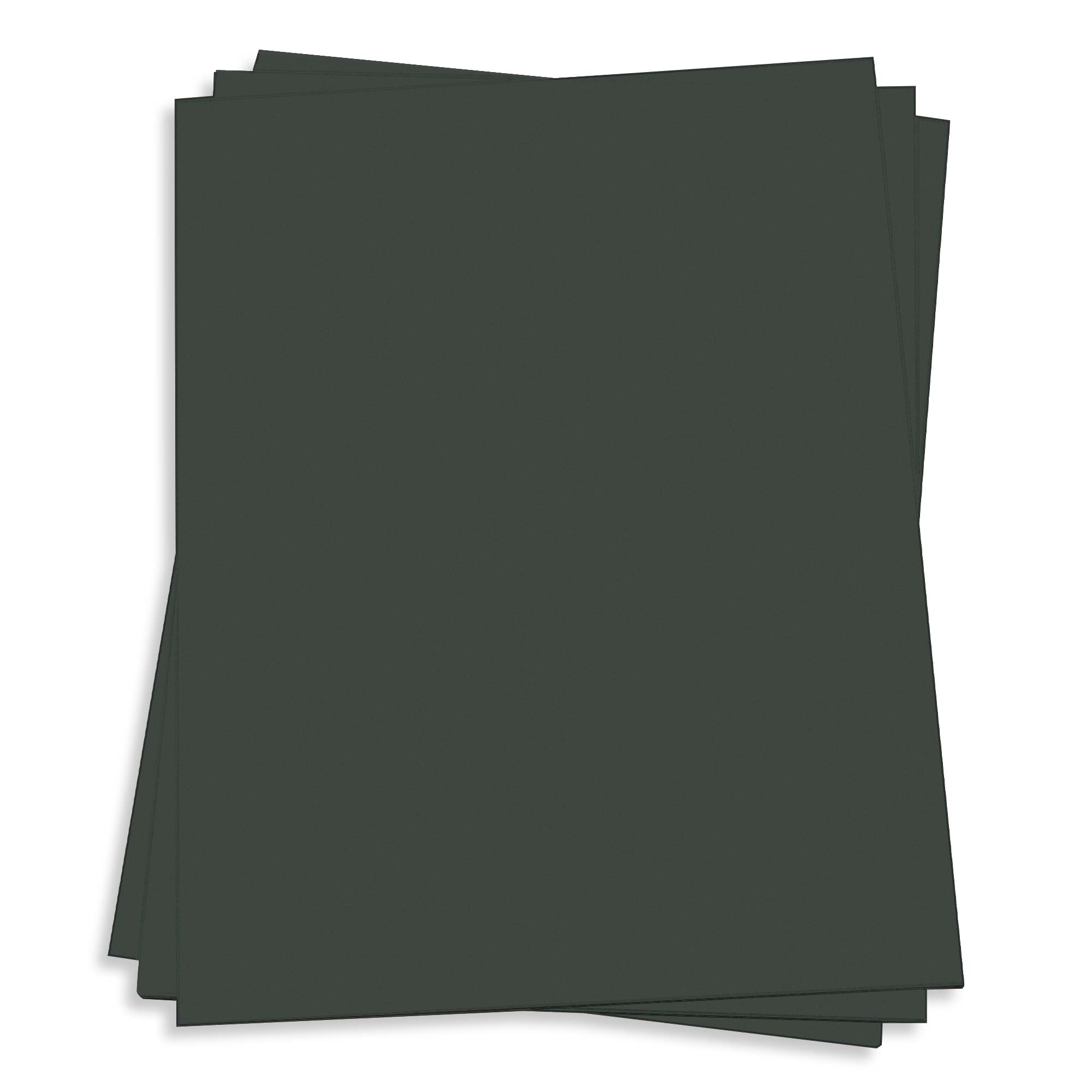 Recycled Dark Gray Card Stock - 12 x 12 Gmund Used (2) 111lb Cover