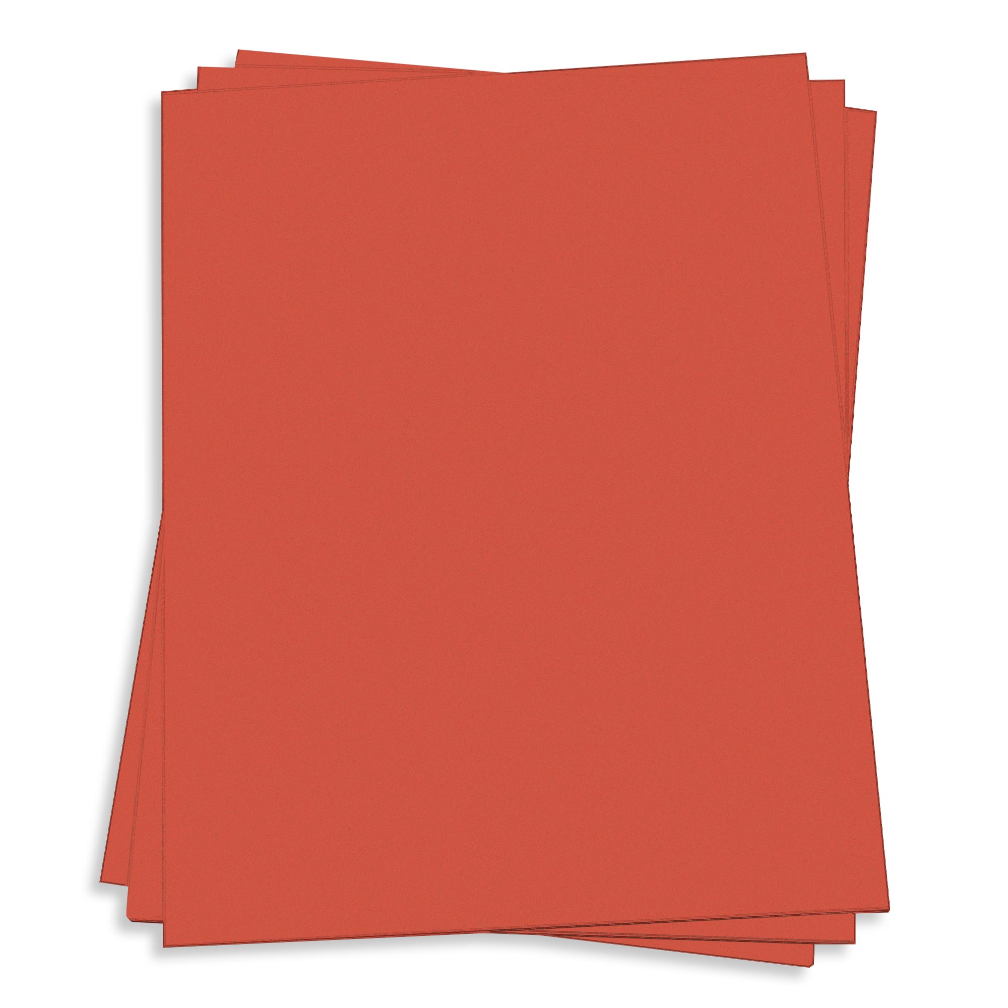 Recycled Orange Card Stock - 8 1/2 x 14 Gmund Used (7) 111lb Cover