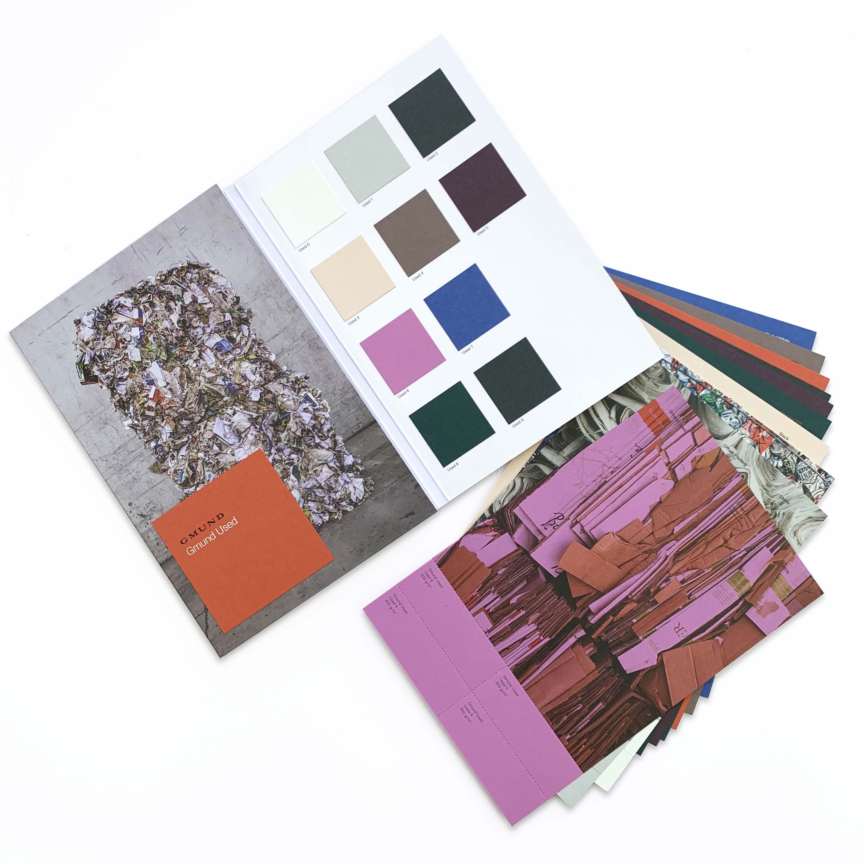 Gmund Used Swatch Book