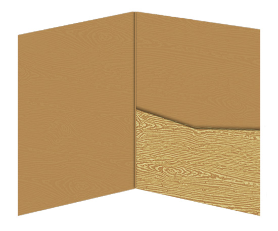 Gmund Wood Posh Pocket - Woodgrain Tindalo