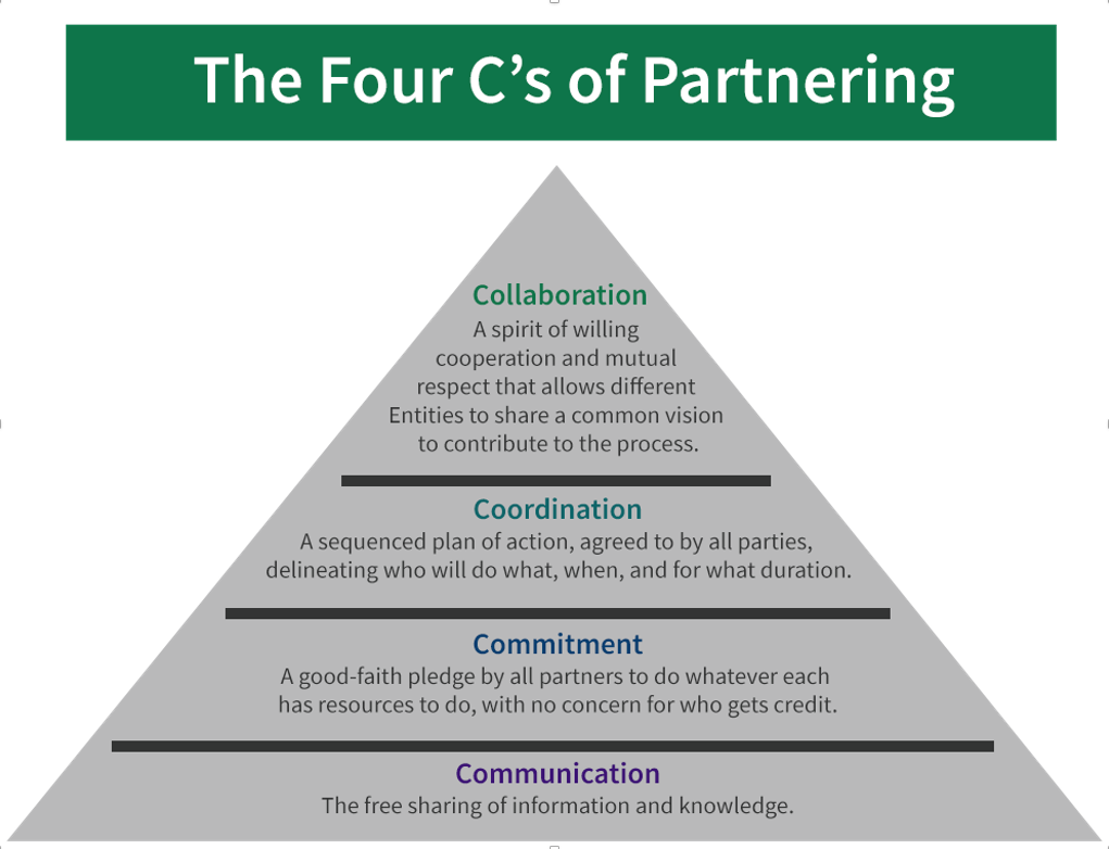 The Four C's of Partnering