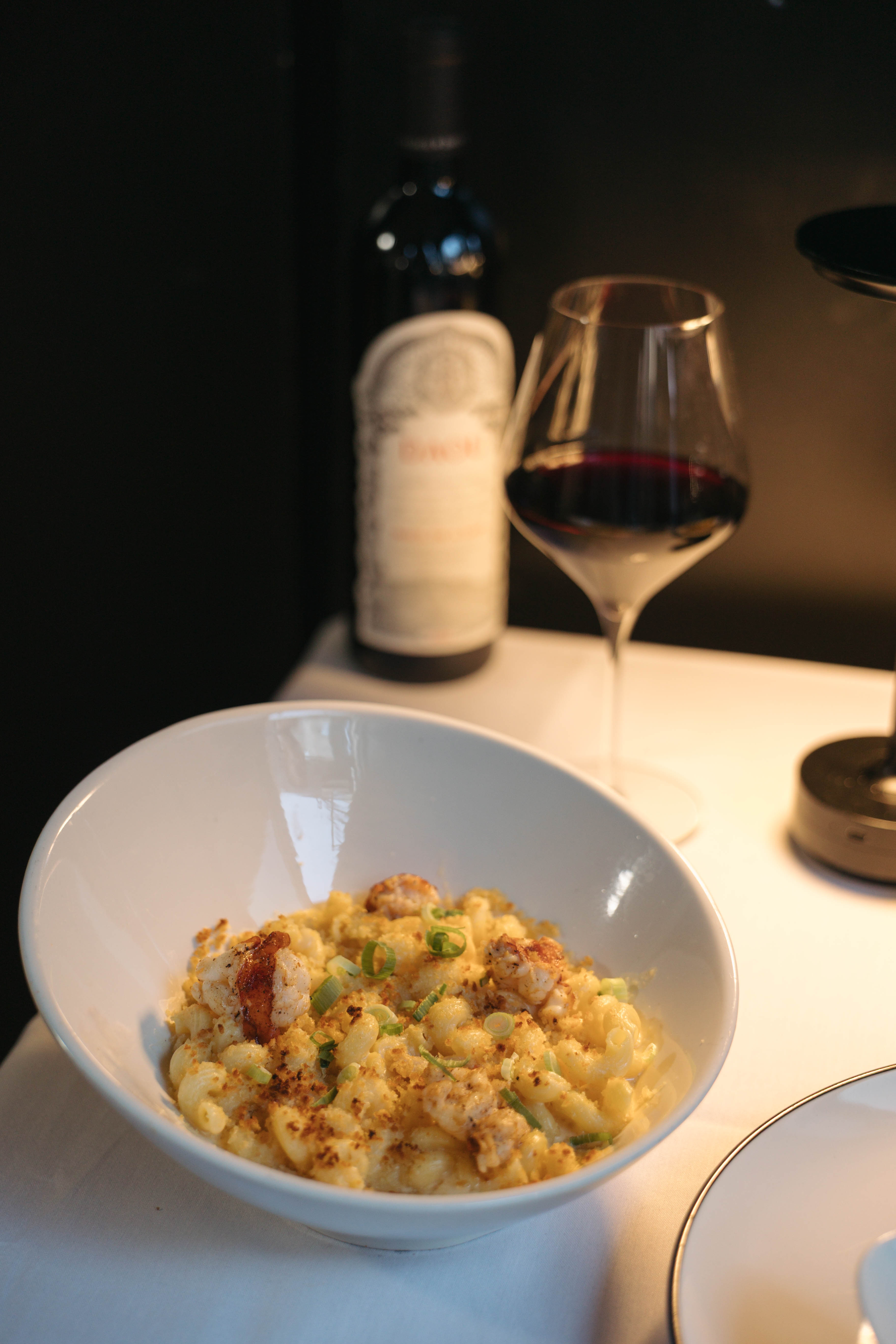 Lobster mac and cheese