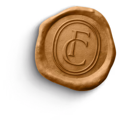 Founders Club wax seal badge