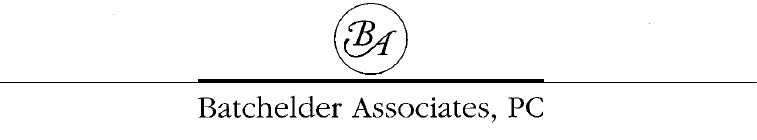 Batchelder Associates, PC