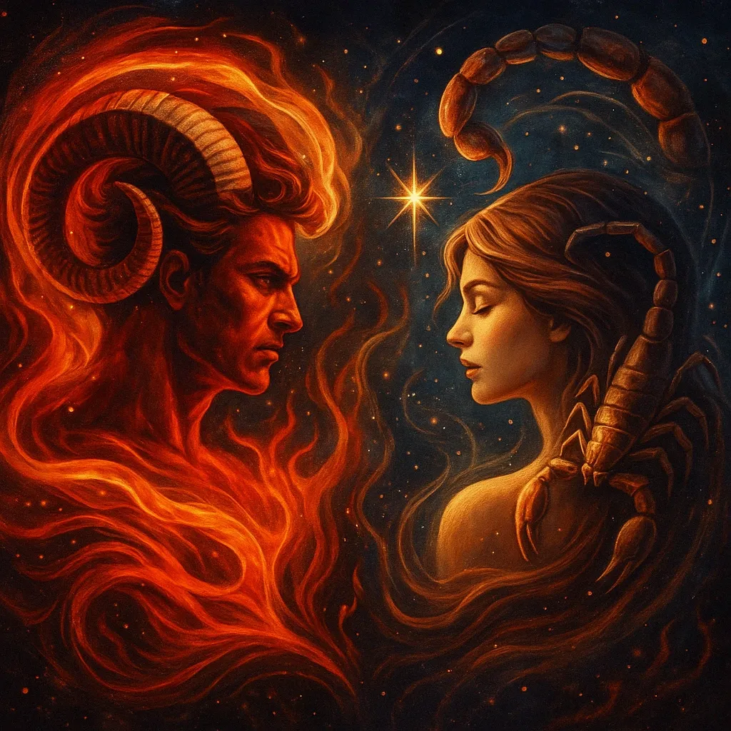 Aries and Scorpio: Compatibility in Friendship, Relationships, and Work