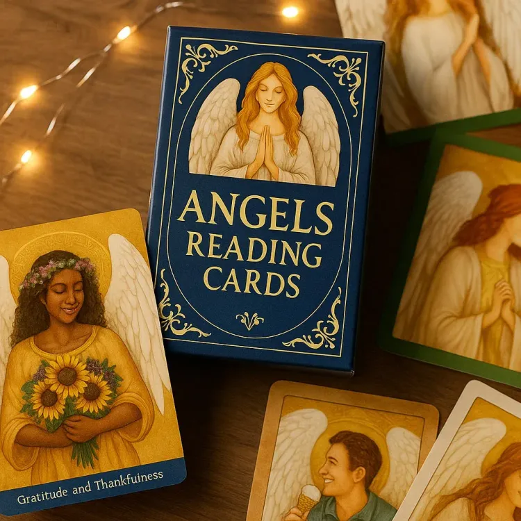 Angels Reading Cards will help you communicate with your angels.