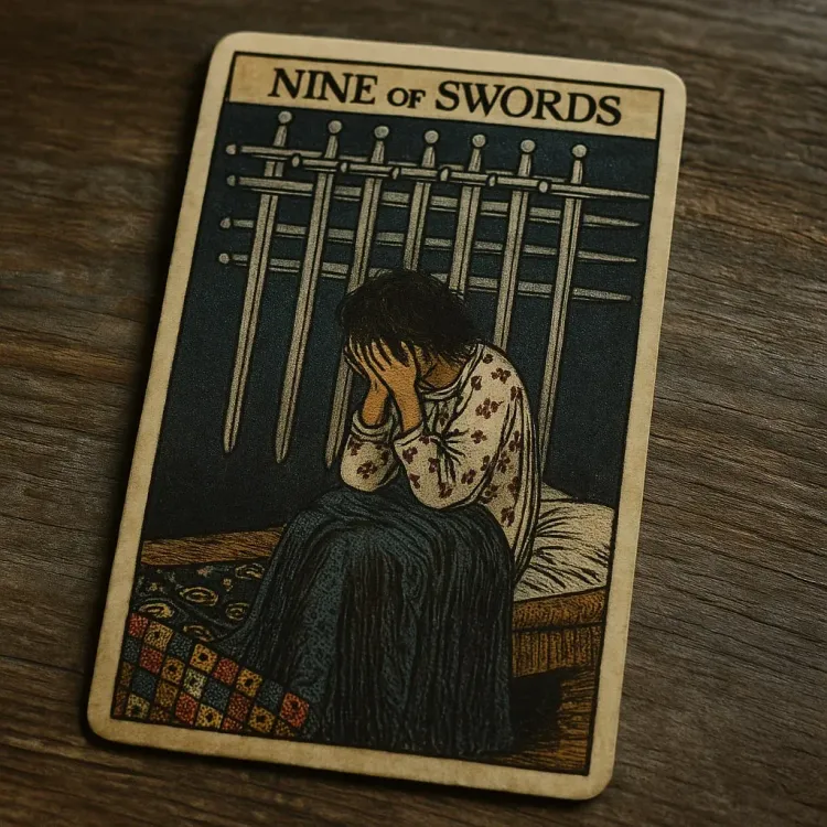 9 of Swords Meaning – Nightmares & Inner Turmoil
