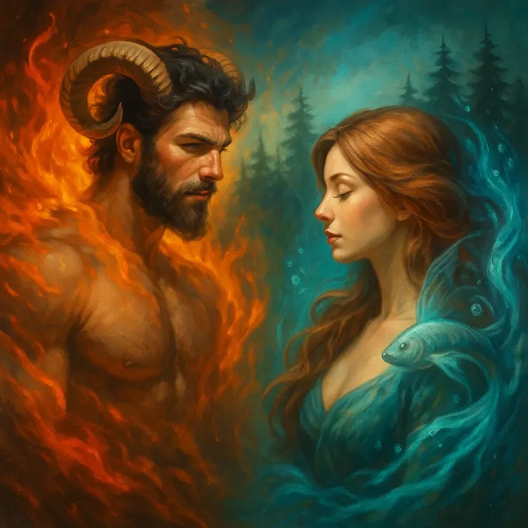 Aries and Pisces Relationship Guide: Man & Woman Astro Contrast