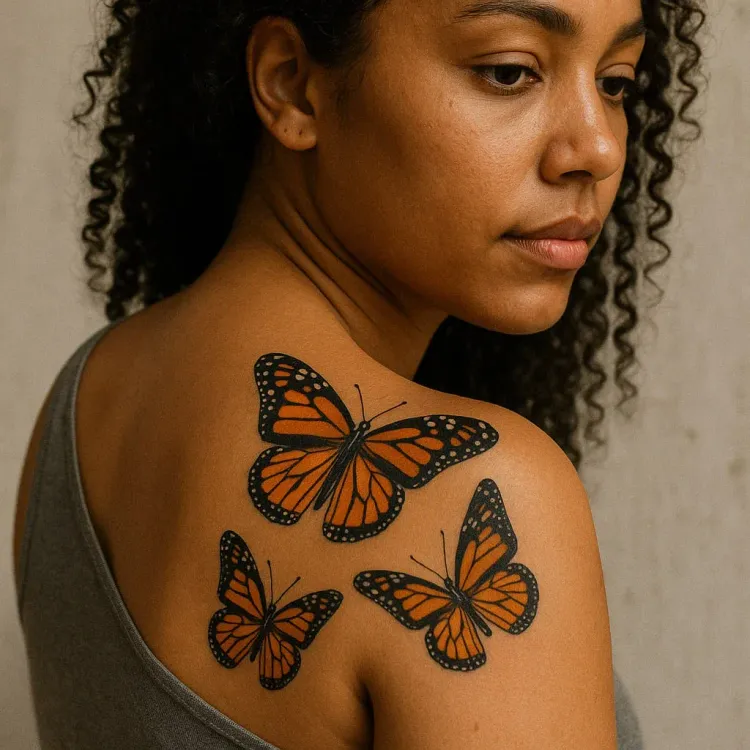 Monarch Butterfly Tattoos Meaning – Transformation & Strength