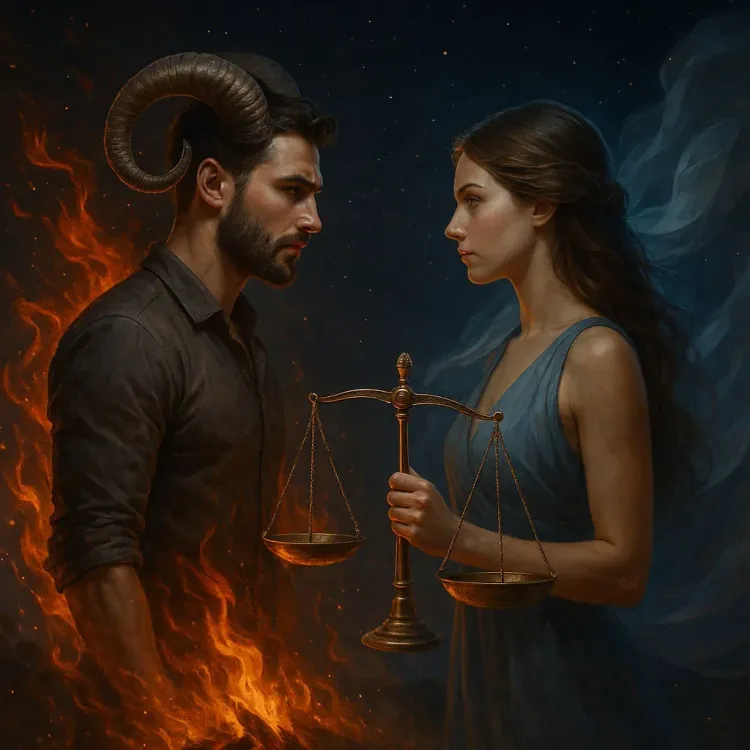 Libra and Aries Compatibility Love: The Push and Pull of Attraction