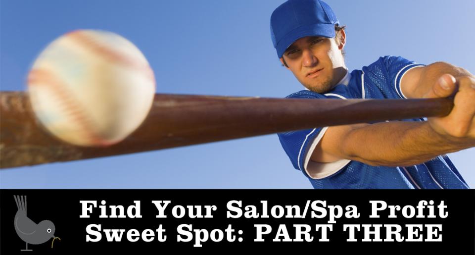 Finding Your Salon/Spa Profit Sweet Spot: PART THREE