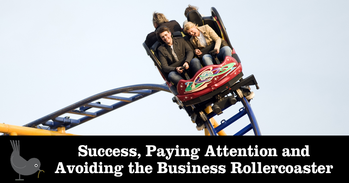 Success, Paying Attention and Avoiding the Business Rollercoaster