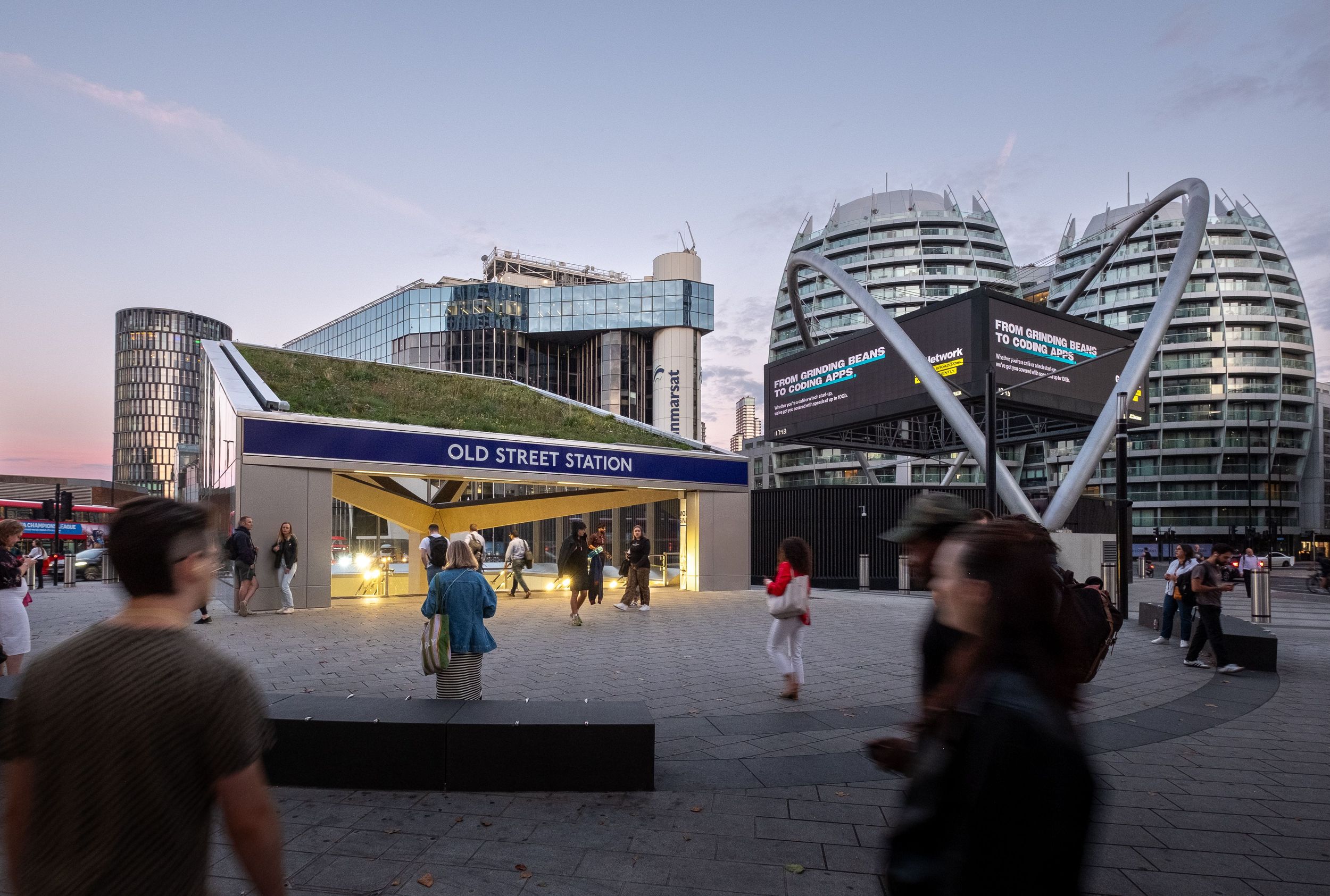 Old Street Station Entrance