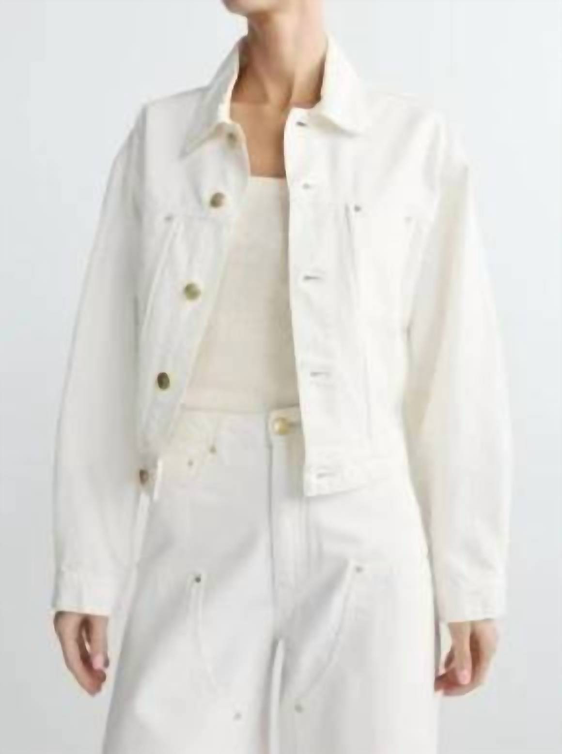 Dl1961 - Women's Jamie Denim Jacket White