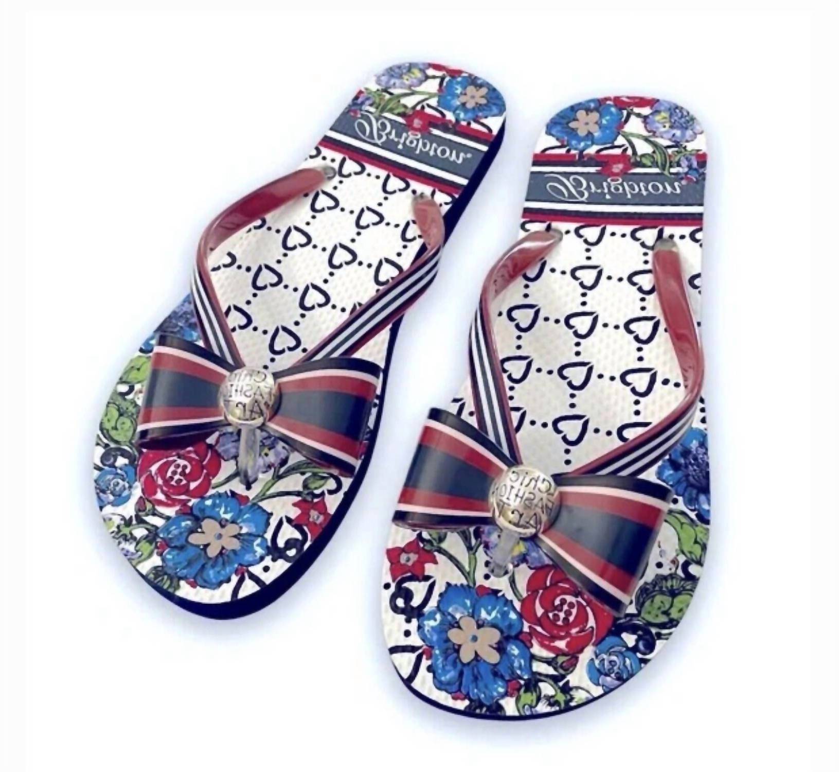 Brighton Women’s Entice Flip Flops Multi