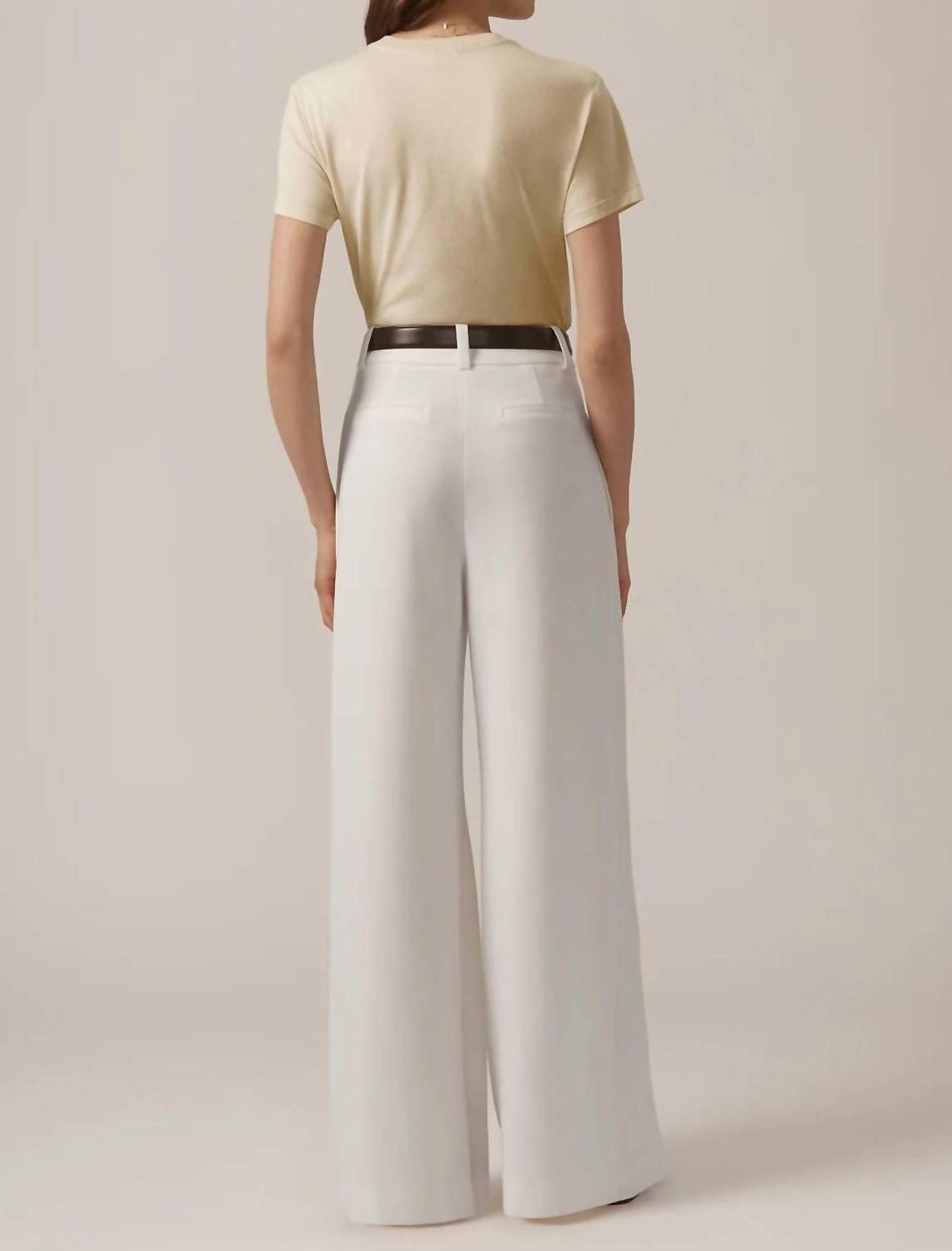 Favorite Daughter Cropped Collegiate Tee French Oak/snow White - Bild 3 von 16