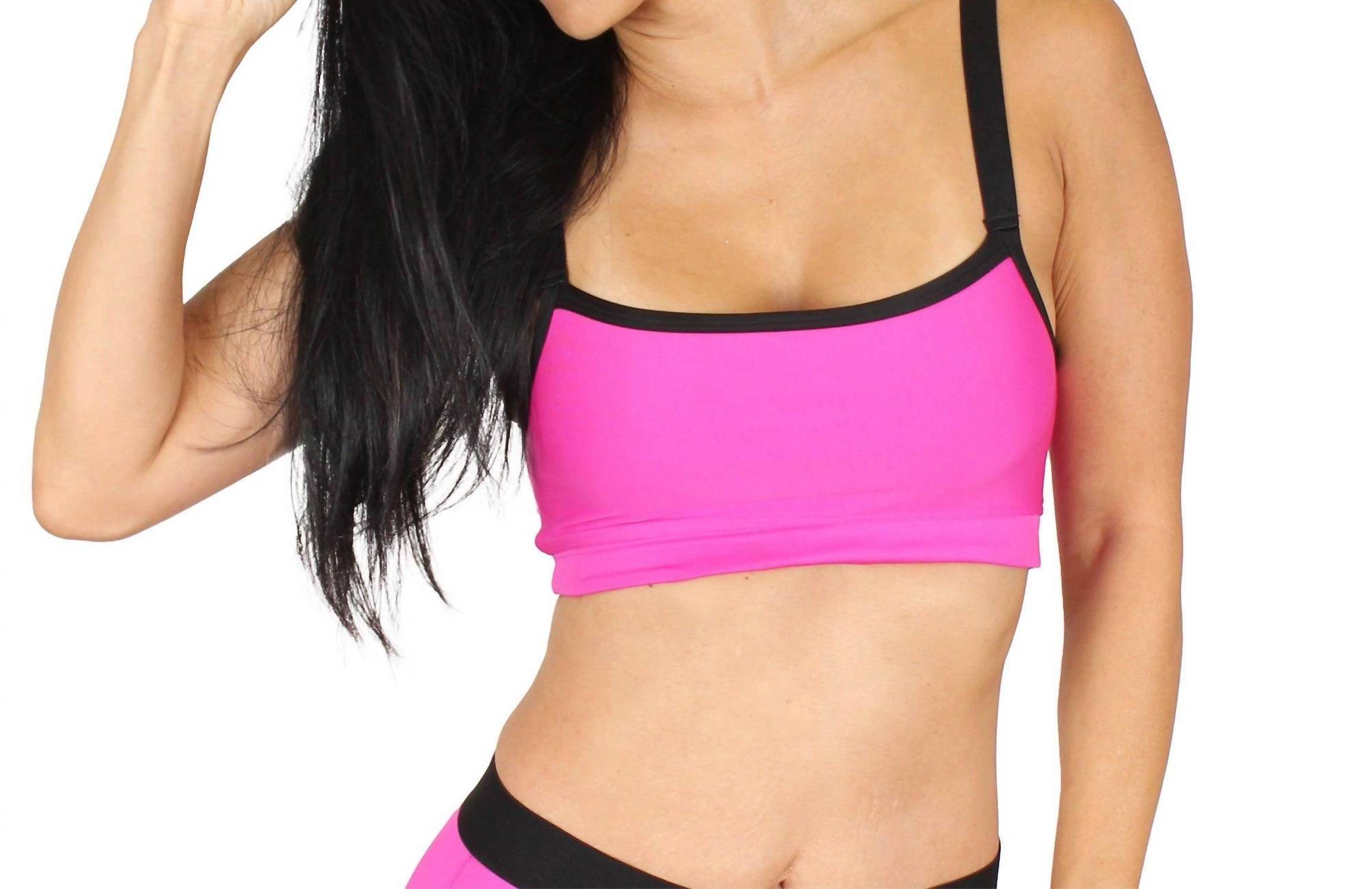 Undersummers Light Support Sports Bra Fuchsia - Picture 2 of 21