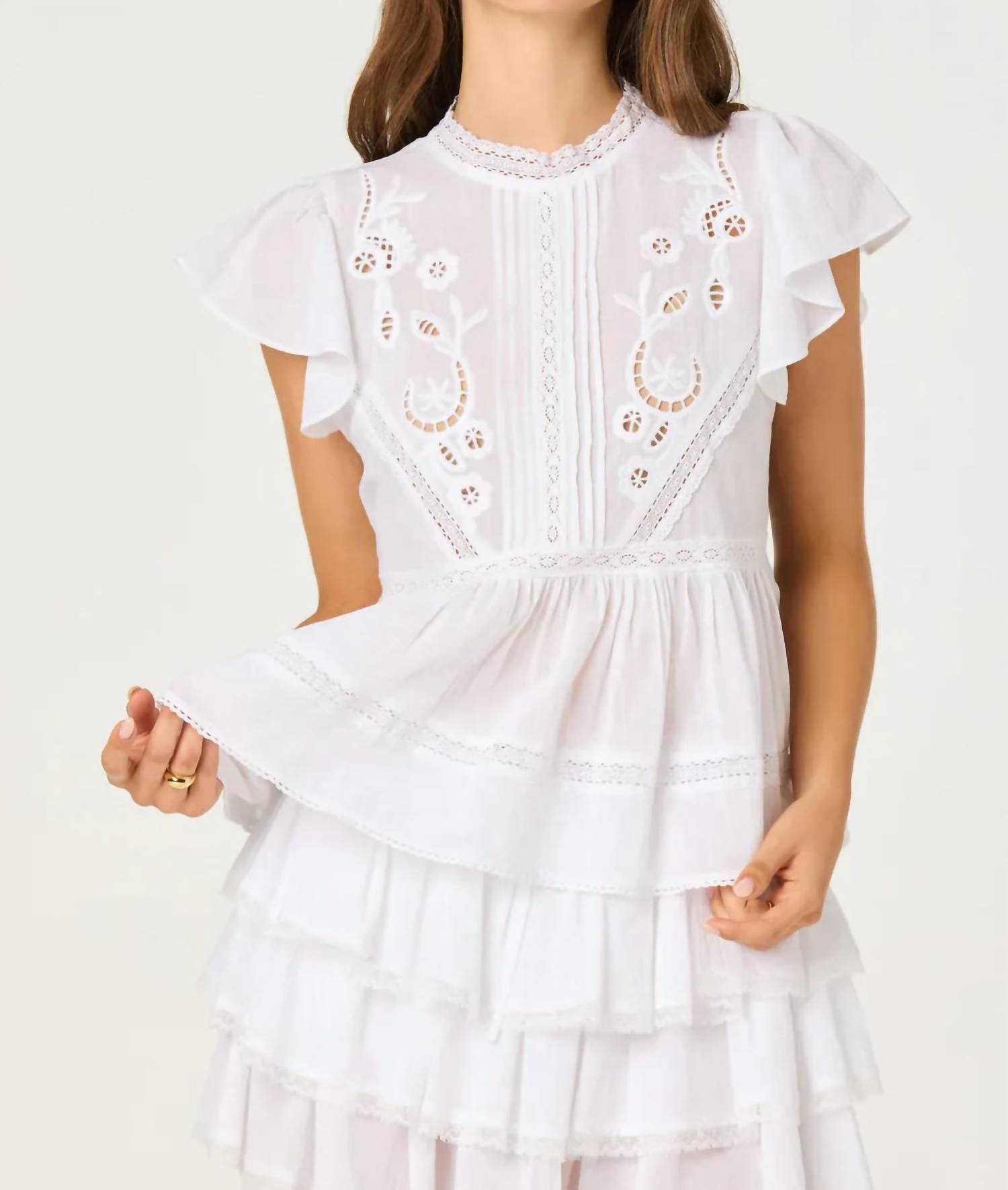 Astr Jenny Top White