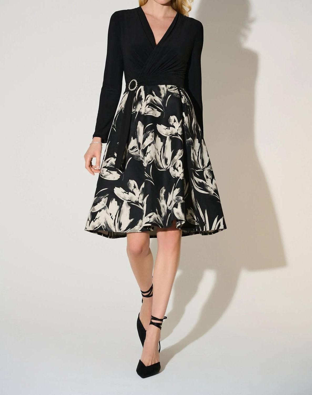 knee length dresses for ladies Garden Serenade Floral Jacquard Midi Dress S / Pink