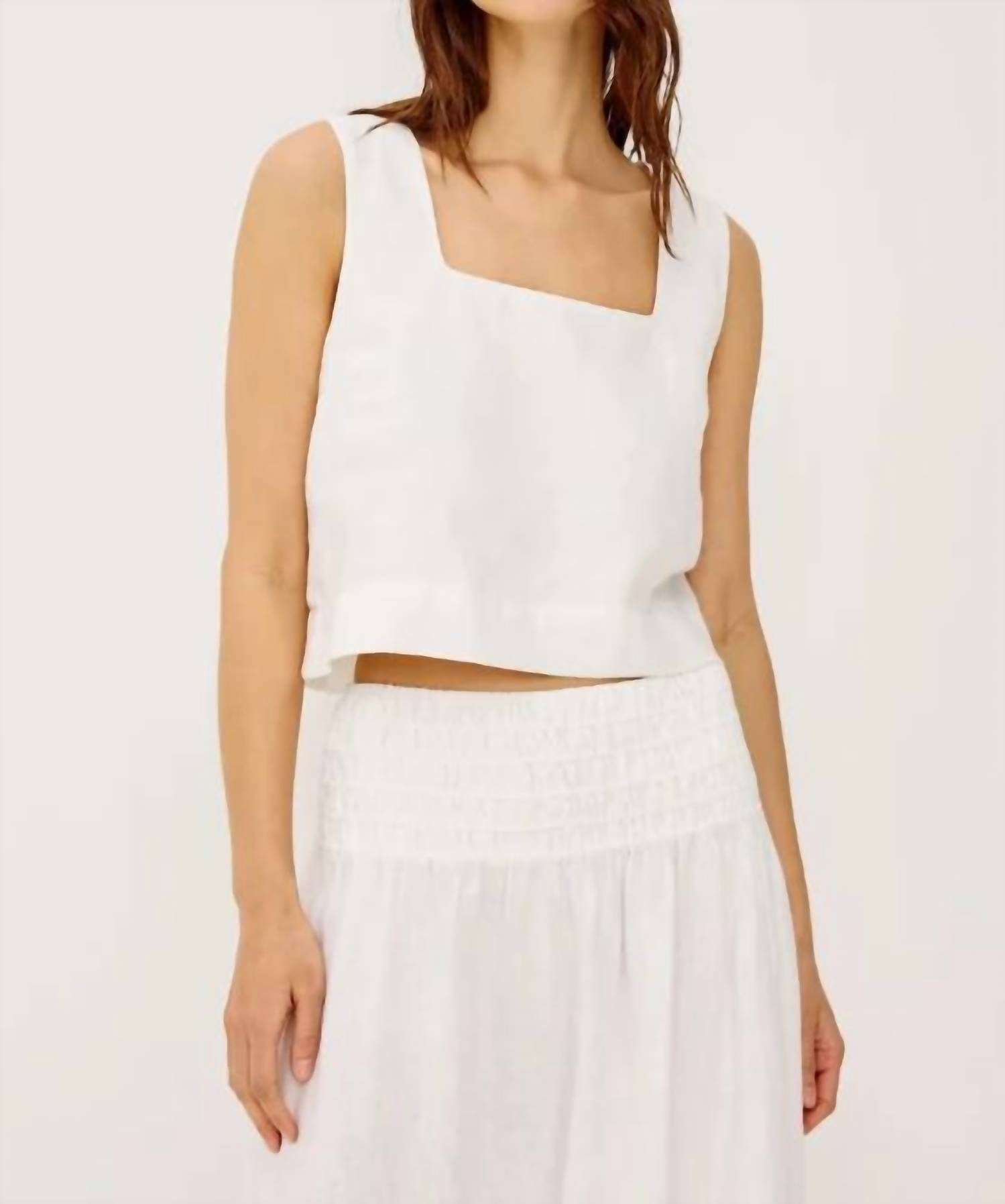Rails Akira Sleeveless Top White