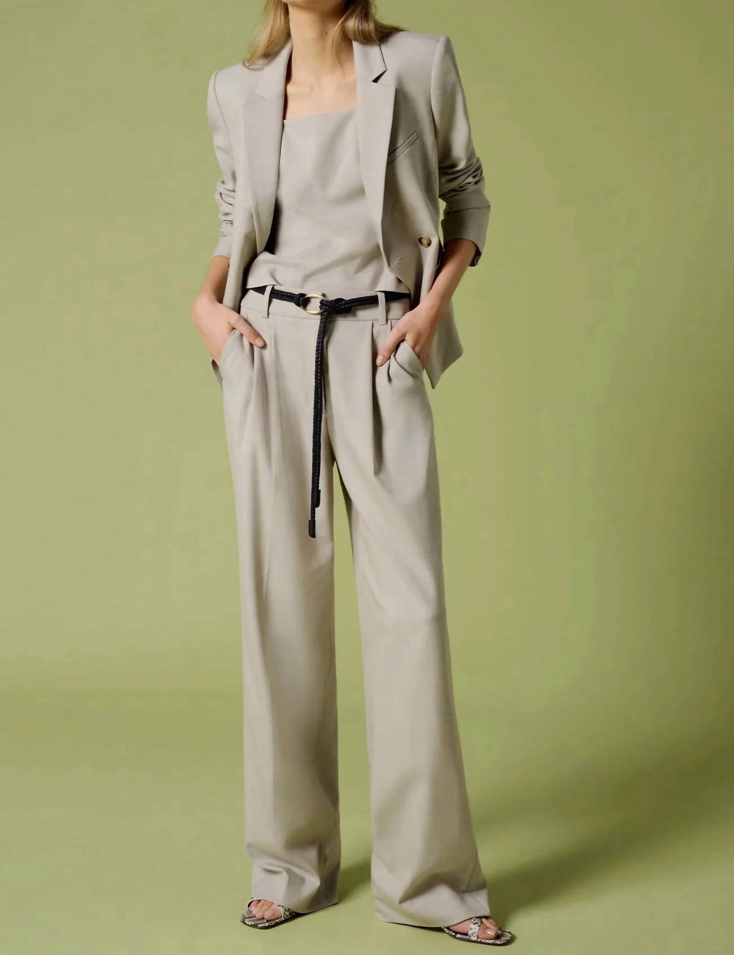 Favorite Daughter The Favorite Tailored Pant Khaki