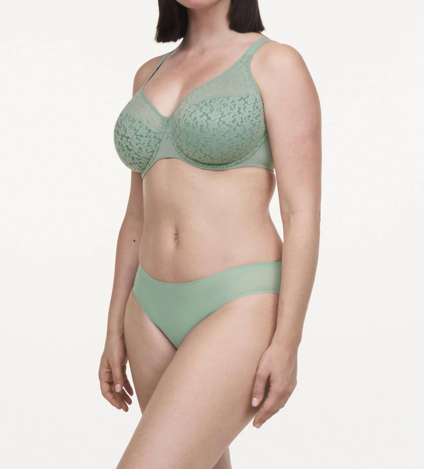 Chantelle Norah Comfort Bra Ocean Green - Picture 2 of 3