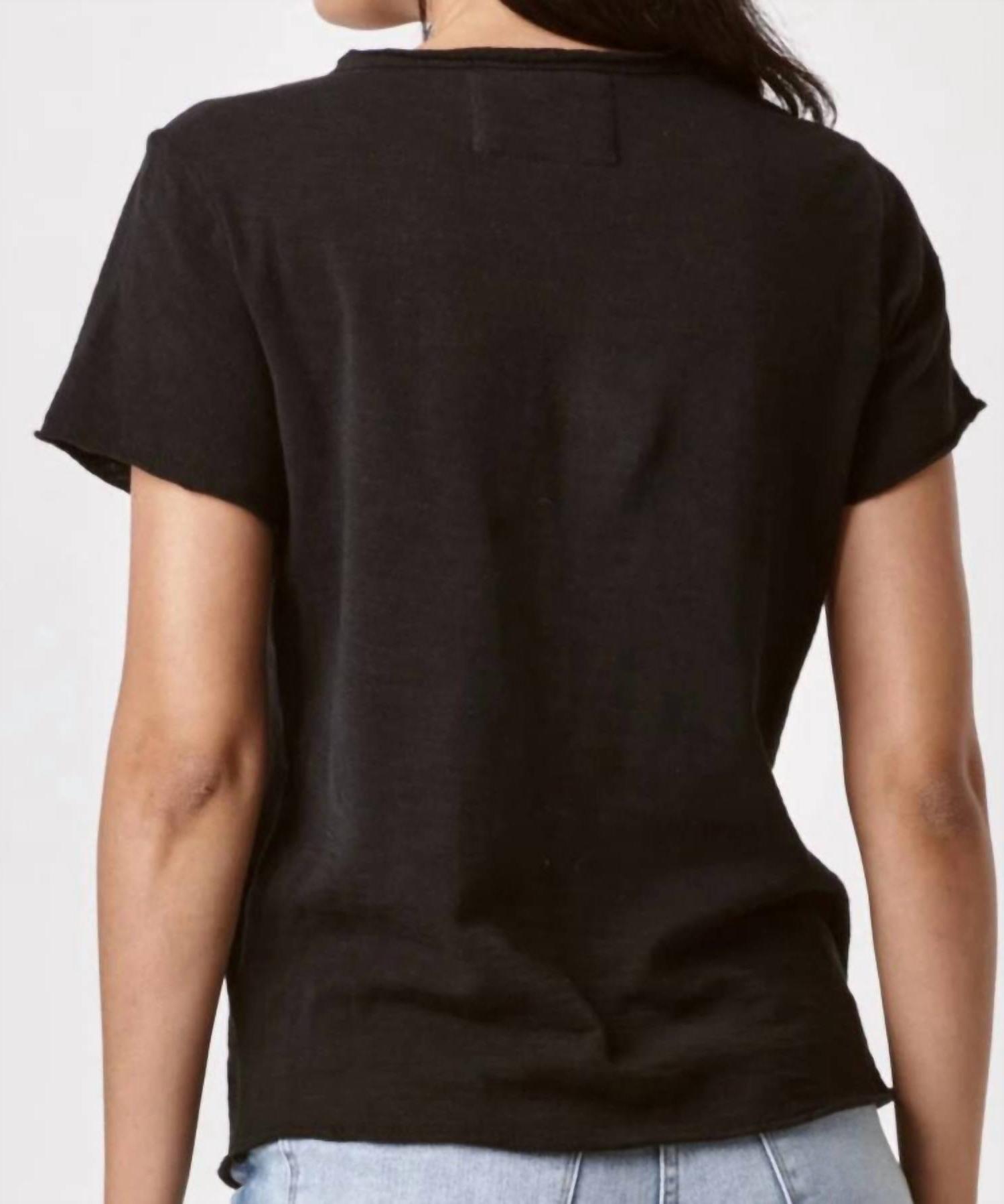 Dear John Denim Vanya Short Sleeve Tee Black - Picture 3 of 17