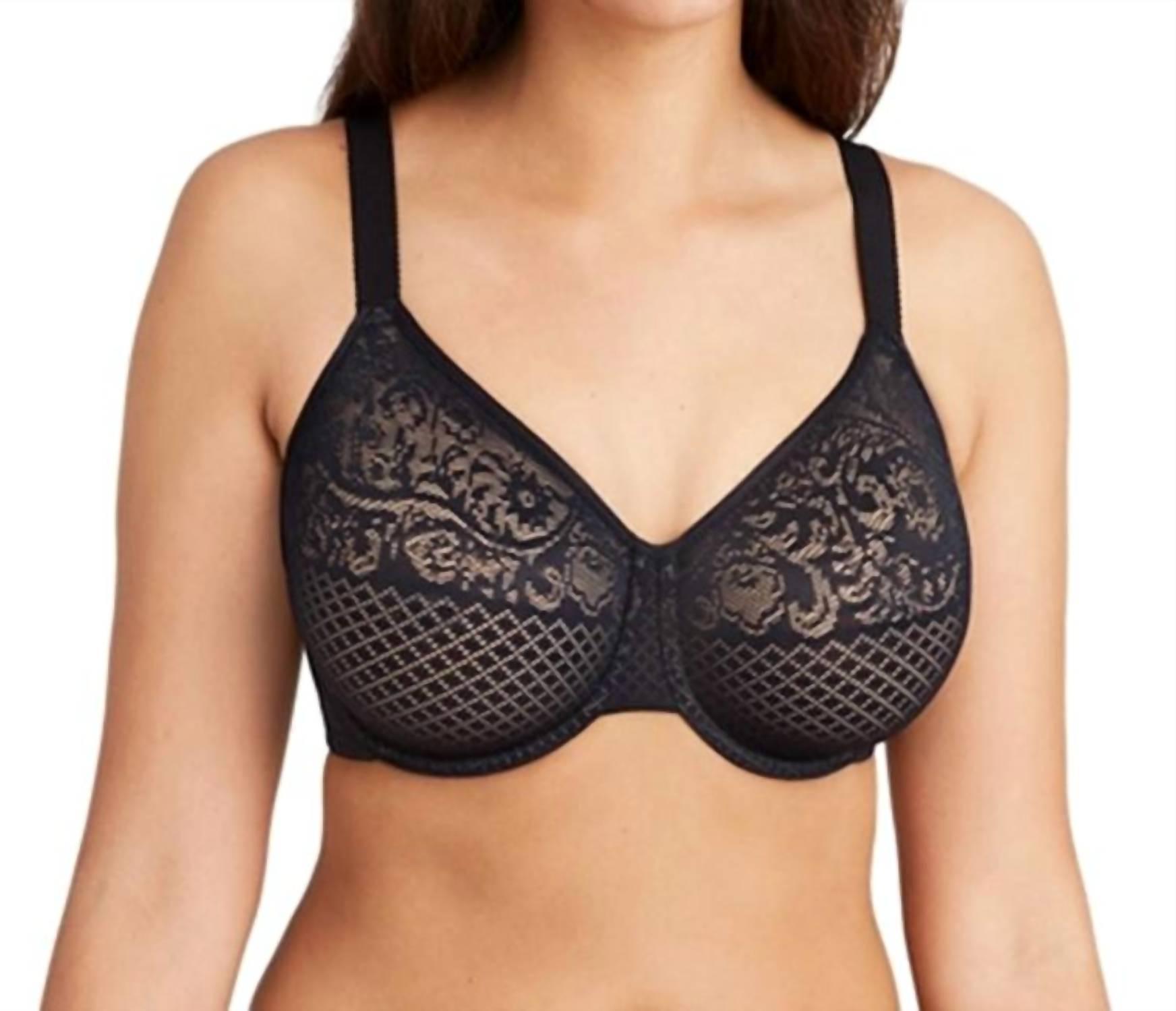 Wacoal Visual Effects Minimizer Bra Black