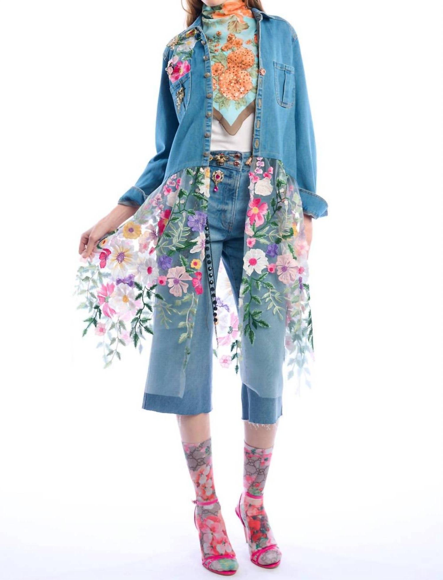 Aratta Celine Button Down Floral Shirt Dress Denim Blue | eBay Aratta Celine Button Down Floral Shirt Dress Denim Blue | eBay