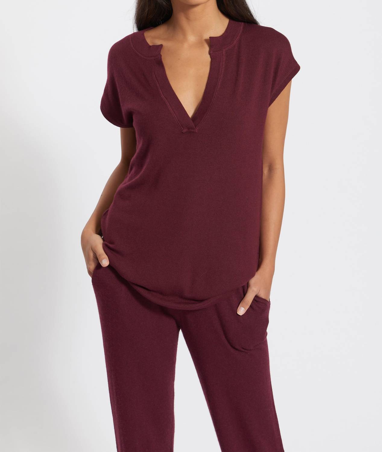 Leimere Rio Tee Burgundy - Bild 2 von 13
