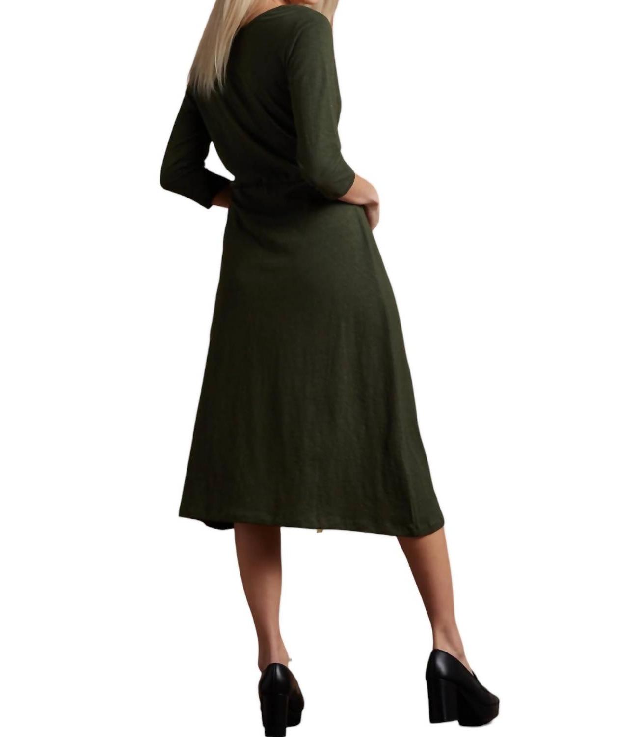Known Supply Ellery Dress Juniper - Picture 3 of 7