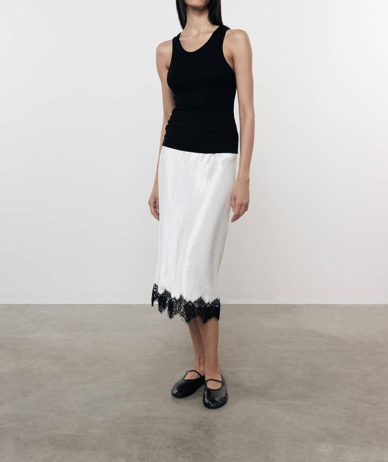 Enza Costa Seiden Strick Etui Tank schwarz - Bild 2 von 13