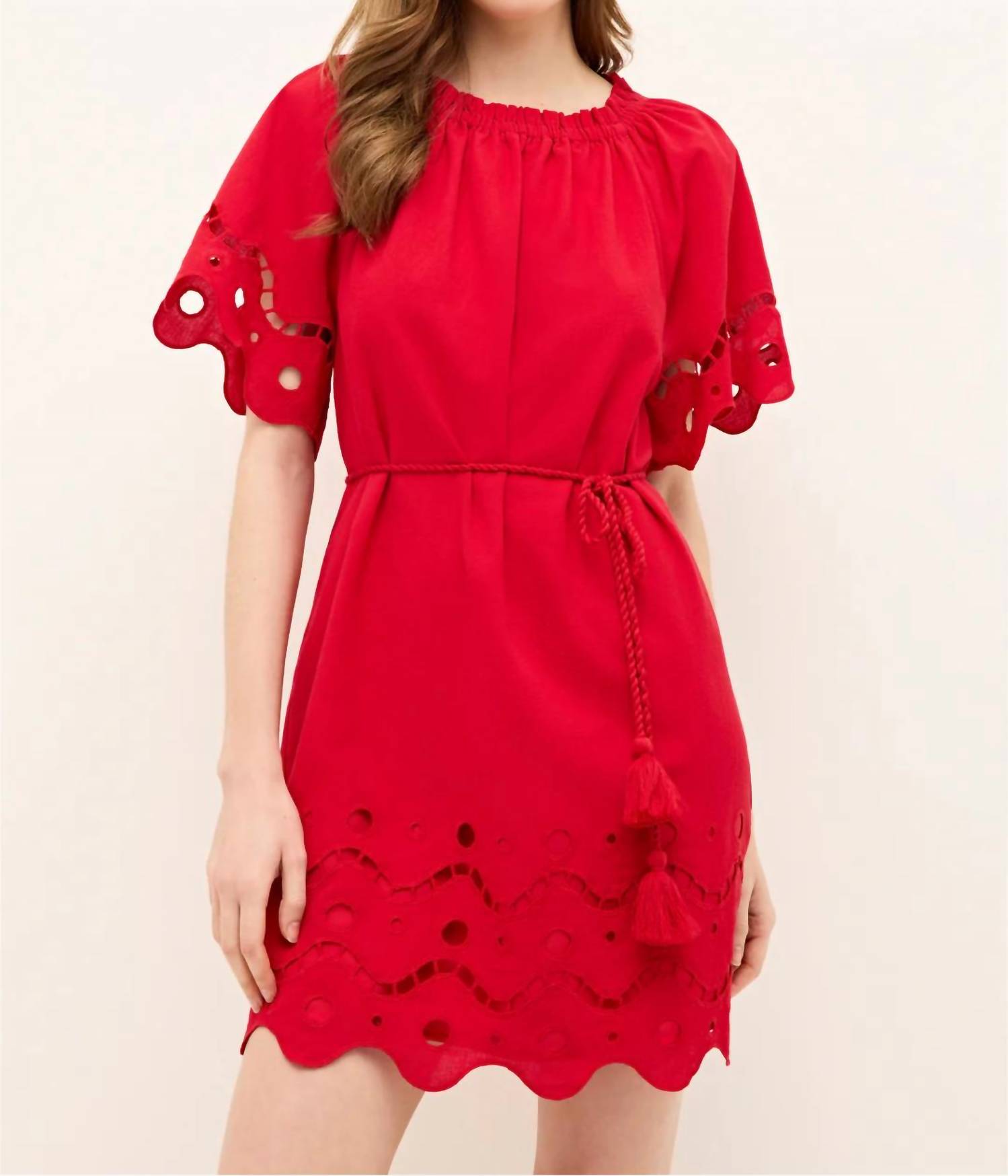 Marie Oliver Tegan Dress Fresno Eyelet