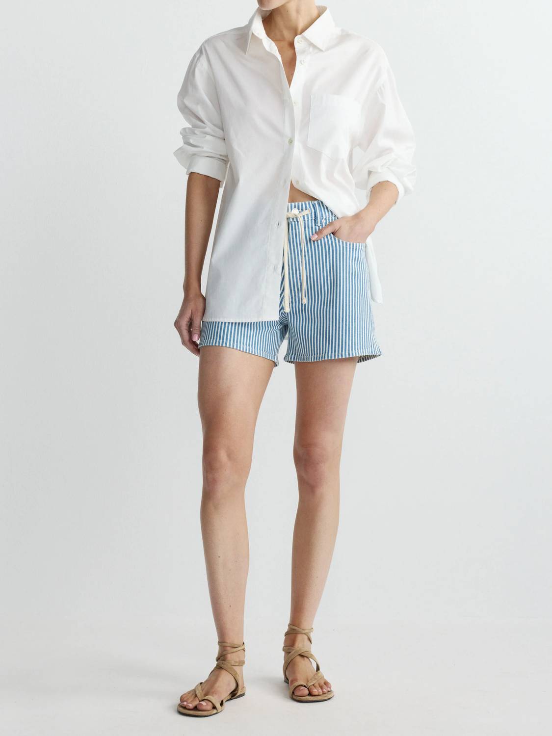 Dl1961 - Women's Taylor Relaxed Short Blue