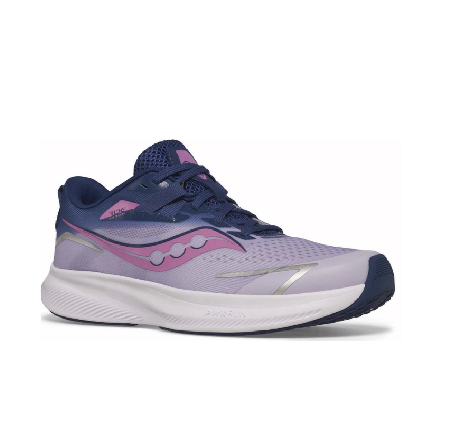 Saucony Kid’s Ride 15 Sneakers Mauve/indigo
