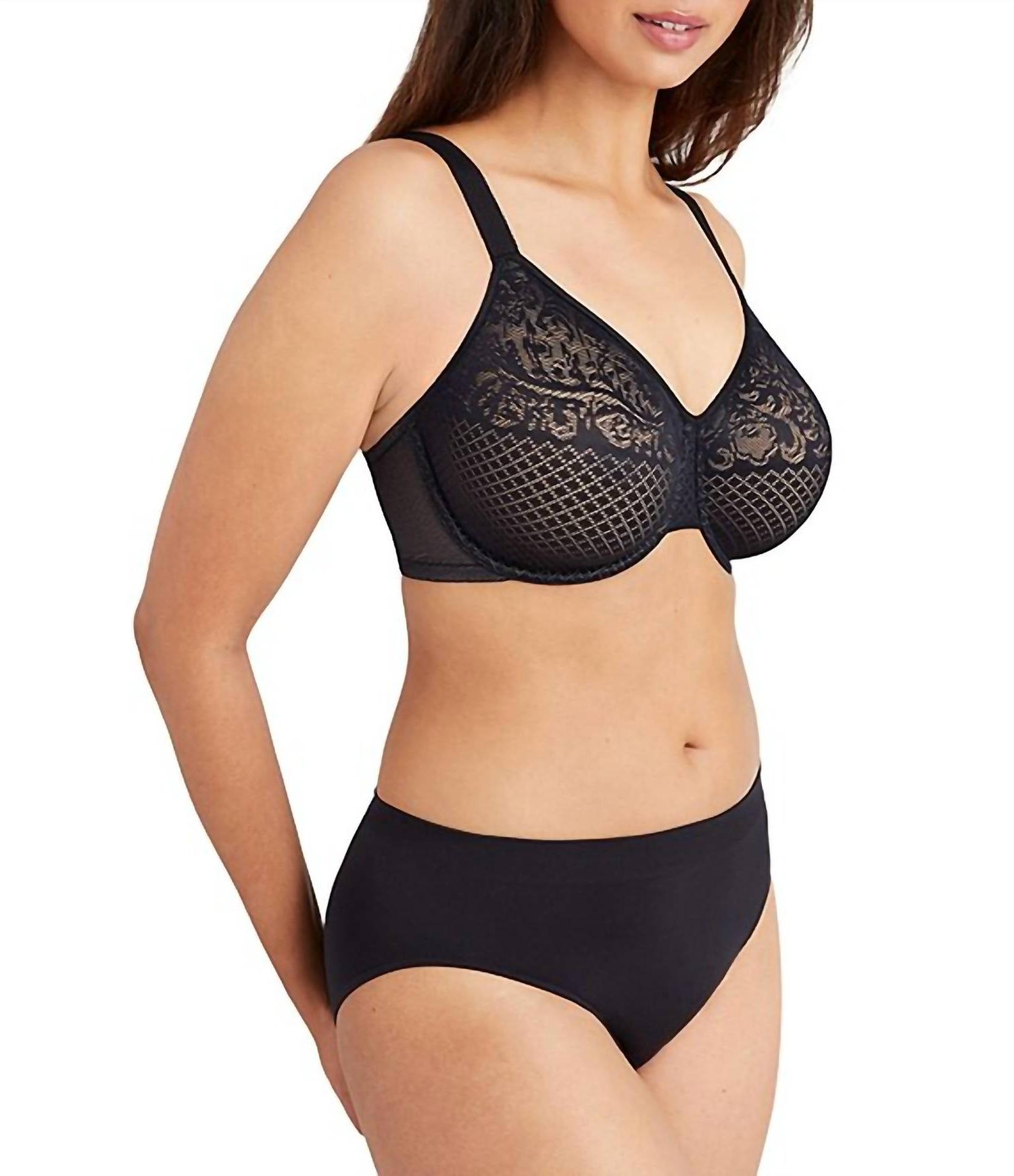 Wacoal Visual Effects Minimizer Bra Black