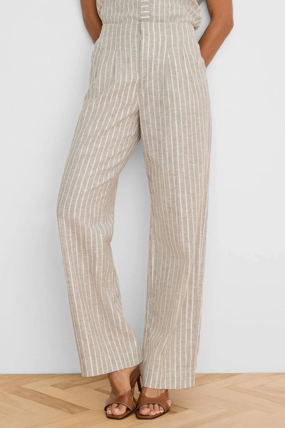 Nic + Zoe Lenox Wide Leg Pant Neutral Multi