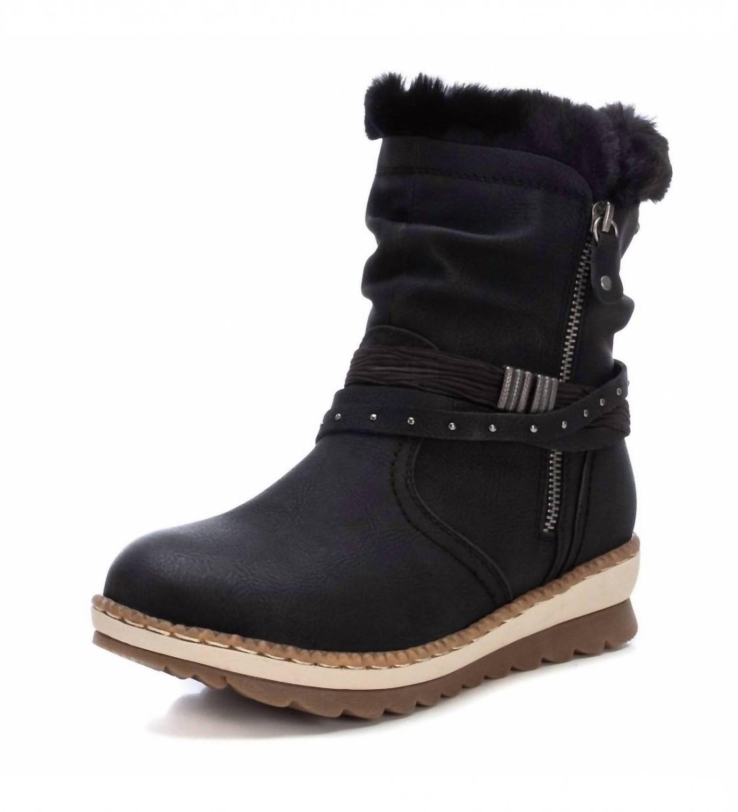 Xti Women's Winter Booties Black - Foto 3 di 11
