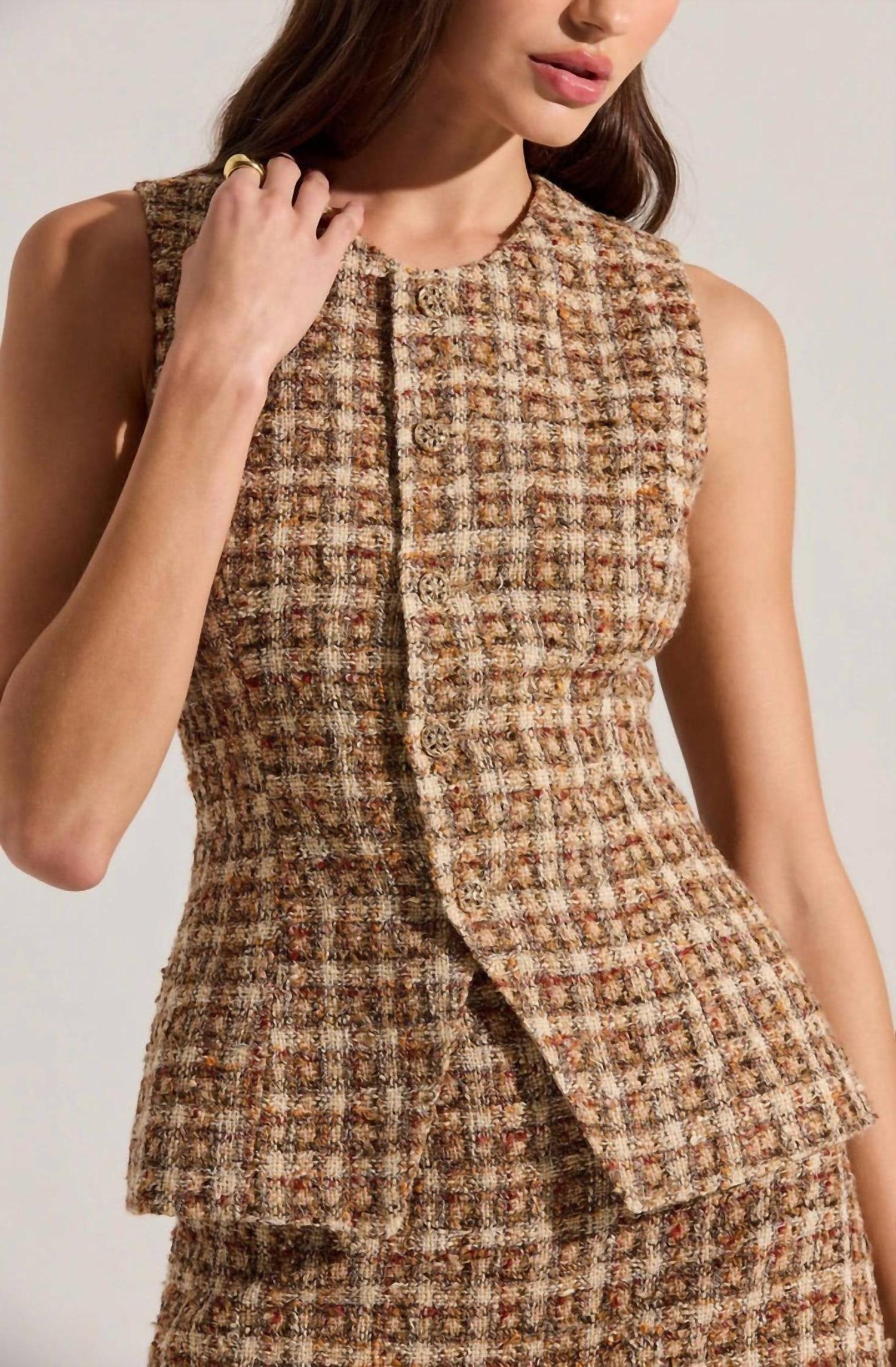 Astr Women's Dilone Dress Brown - Picture 5 of 11