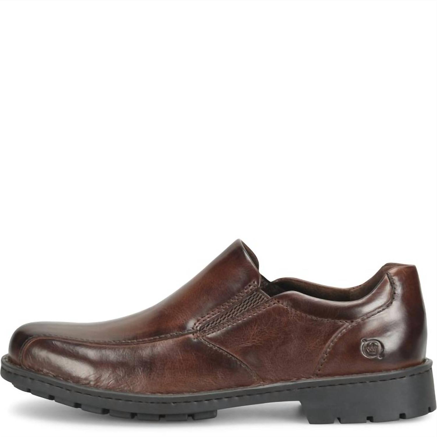 Born Men's Laken Slip On Brown Bark