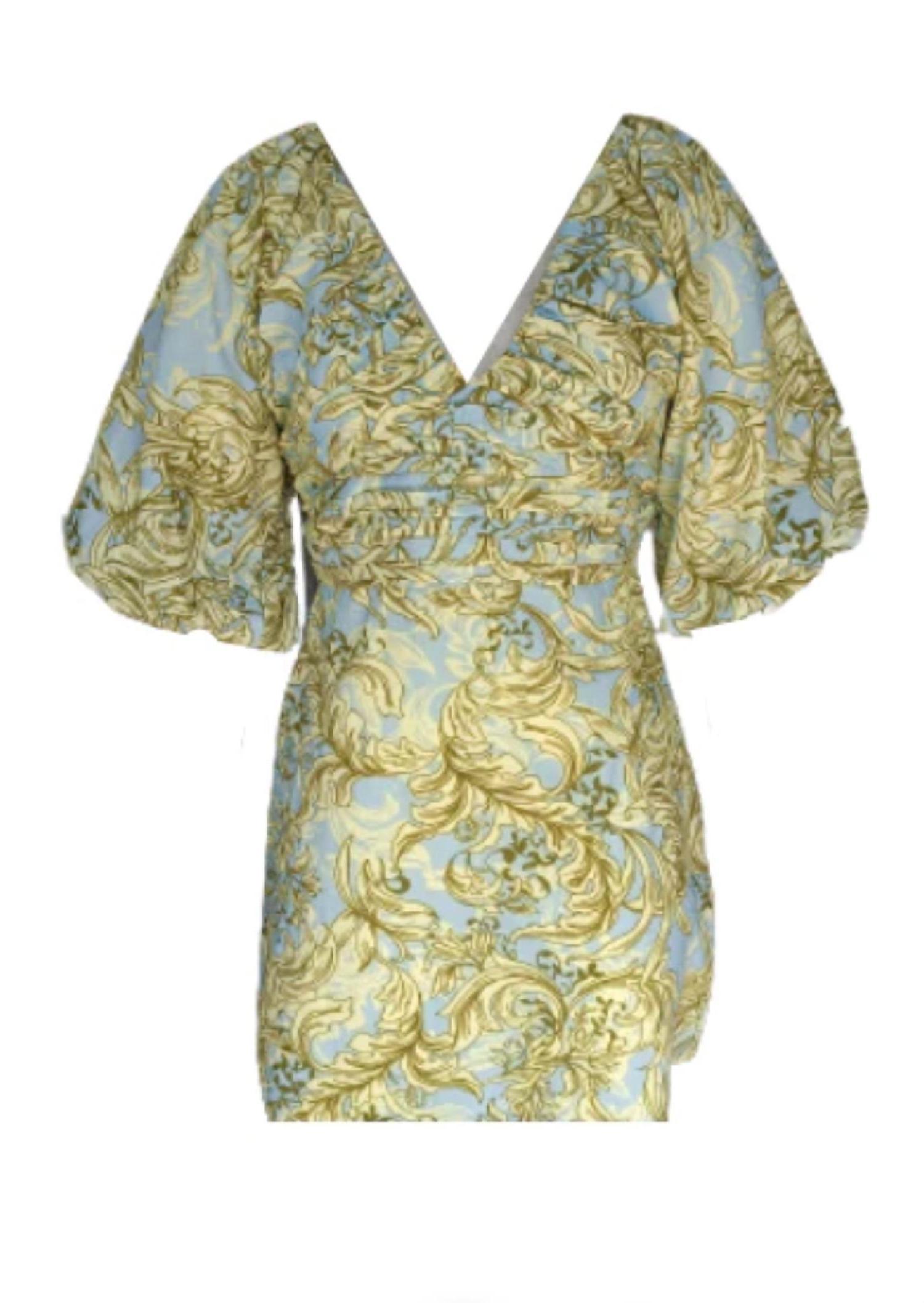 Anna Cate Britt Dress Green Mosaic - Bild 5 von 11