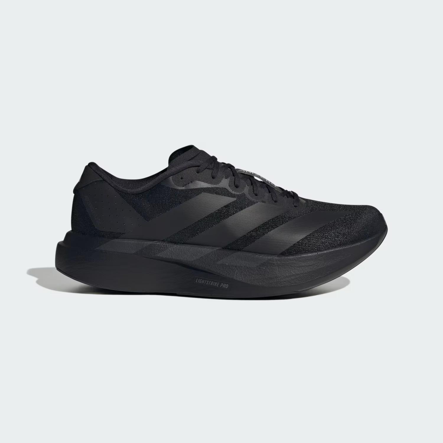 Adidas Men's Adizero Evo Sl Running Shoes Core Black/core Black /iron Metallic