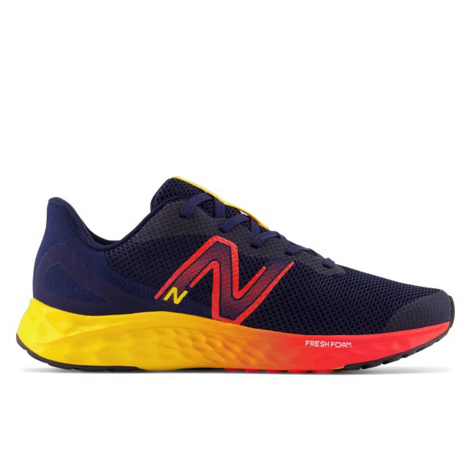 New Balance Kids‘ Fresh Foam Arishi V4 Shoe Navy/red/yellow