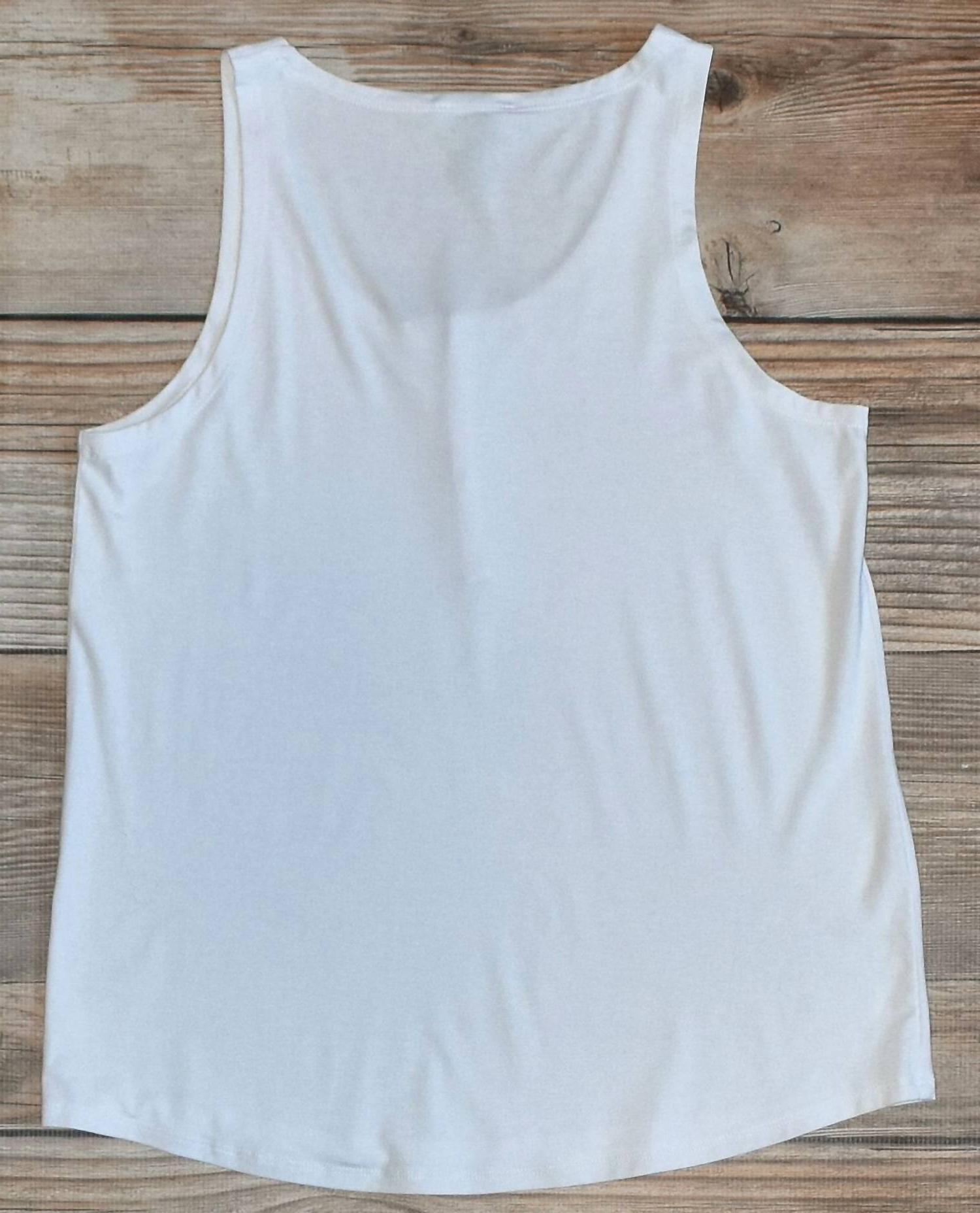 Tasha Polizzi Simone Tank Top White - Picture 5 of 9
