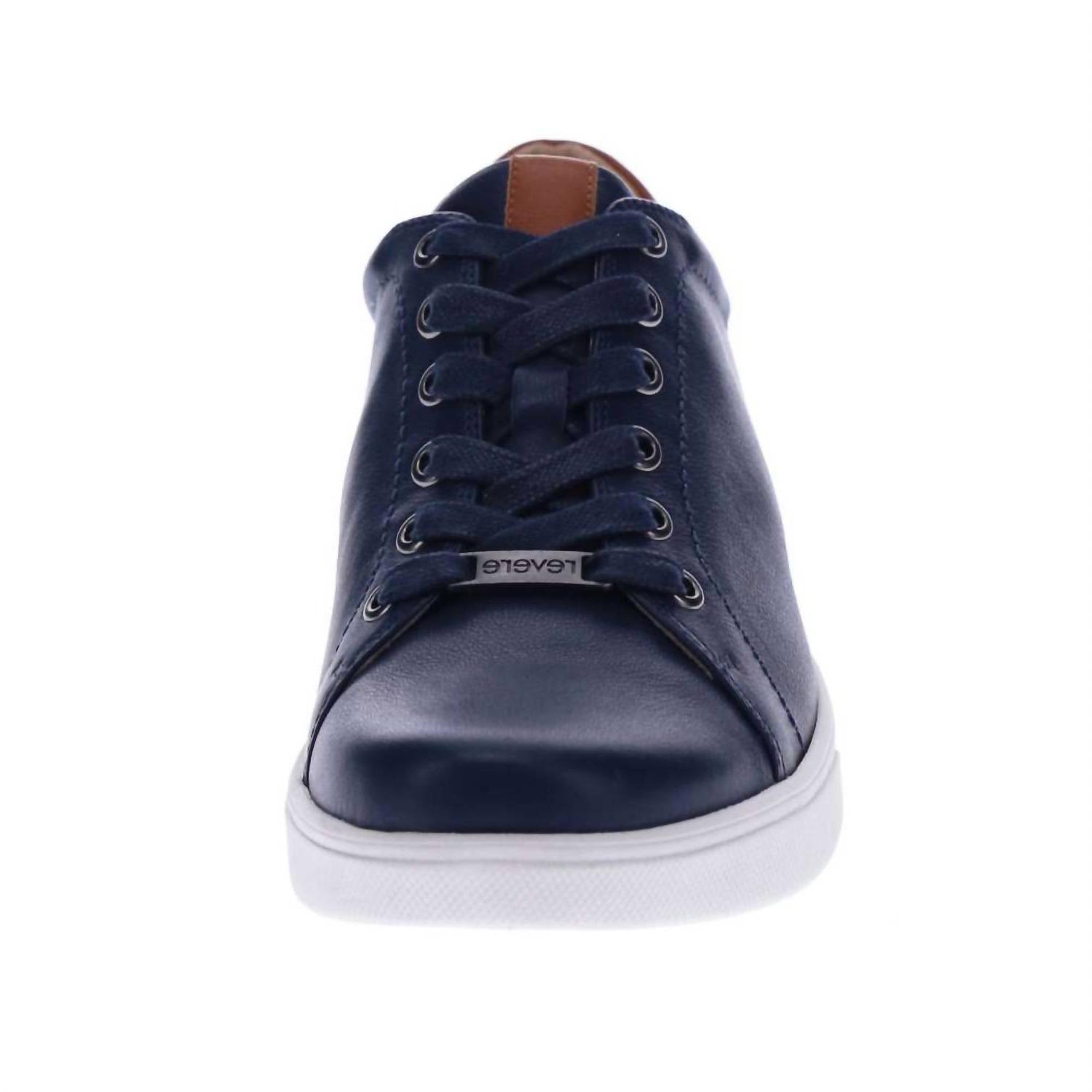 Revere Sneaker casual donna Limoges blu francese/cognac - Foto 6 di 21
