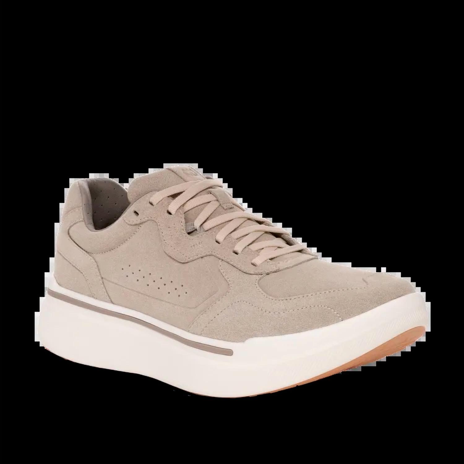 Ahnu Women’s Sequence 1.1 Suede Sneakers Oatmeal