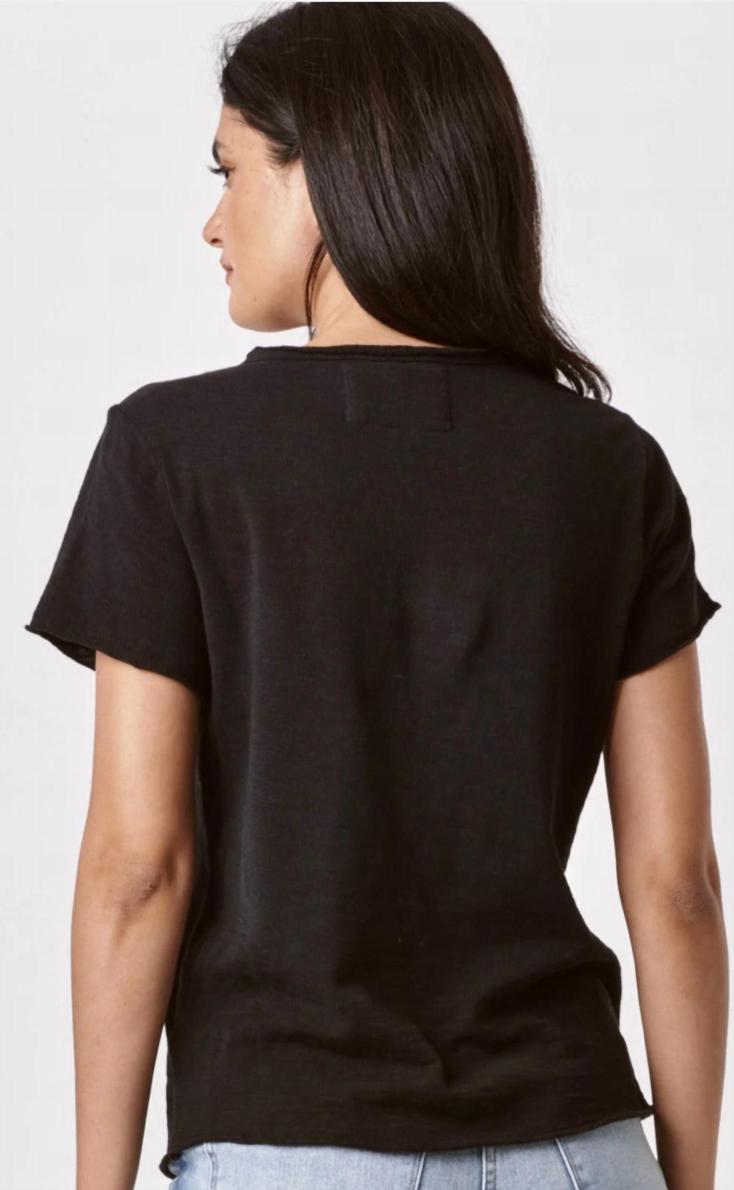 Dear John Denim Vanya Short Sleeve Tee Black - Picture 4 of 17